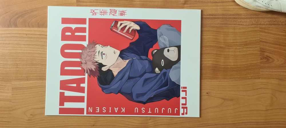 Placa de metal para parede, anime