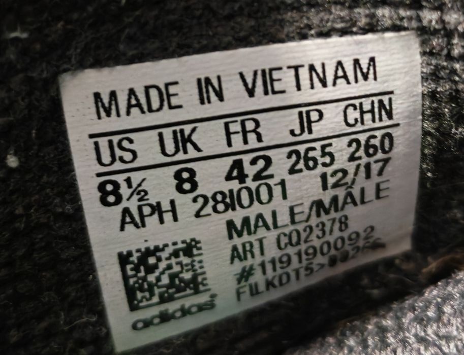 Кросівки спортивні чоловічі стильні Adidas EQT Cushion ADV 42 розмір