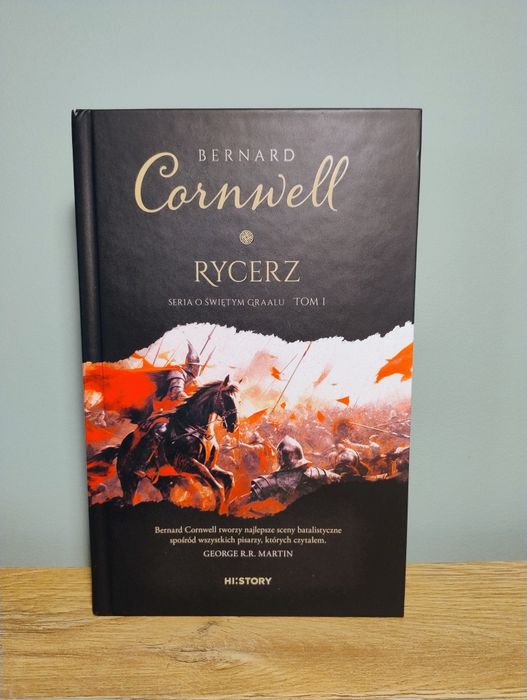 Rycerz, Cornwell, seria o Świętym Grallu tom 1
