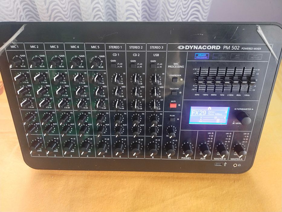 DYNACORD PM 502 – solidny Power mikser
