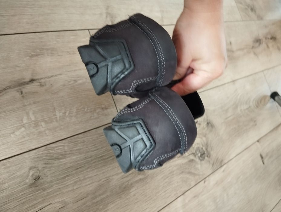 Nowe Skórzane mokasyny loafersy męskie 40