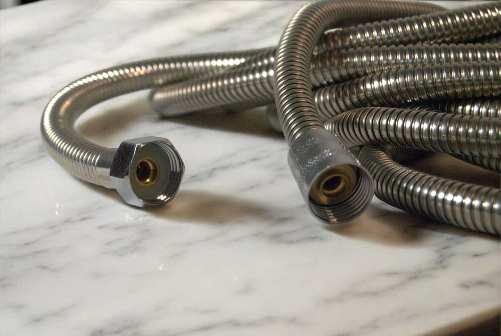 Długi wąż prysznicowy 10m chromowany elastyczny wąż prysznicowy