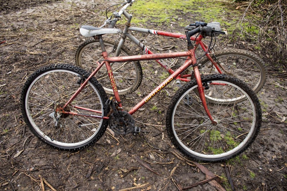 Bicicletas paradas