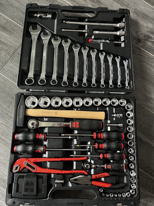 Walizka z narzedziami wurth