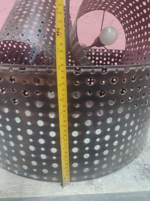 Candeeiro de teto estilo industrial