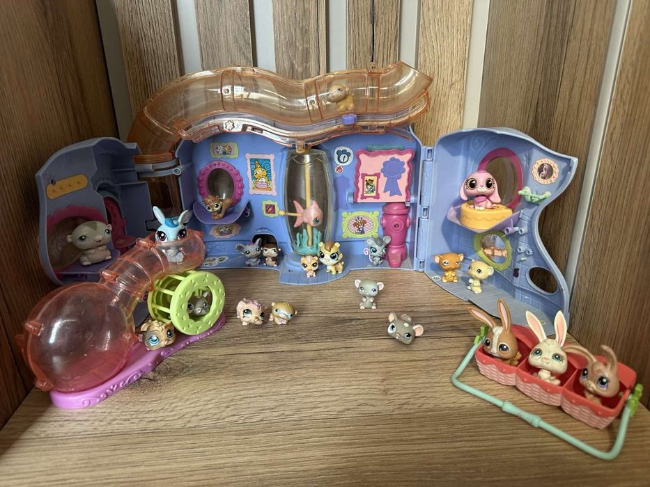 Великий набір  ігровий Littlest Pet Shop будиночок наймиліших гризунів