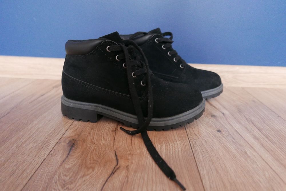 Feewear Buty 38 czarne trapery