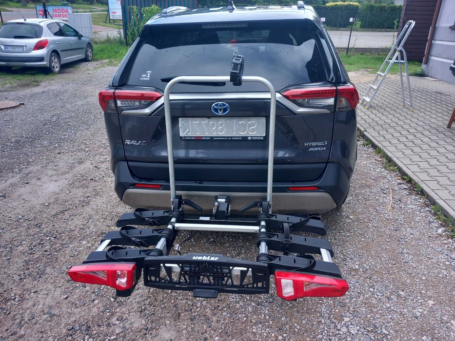 Bagażnik rowerowy na hak, platforma rowerowa - aż 72 kg nośności. Doskonały do przewożenia rowerów elektrycznych, karbonowych..