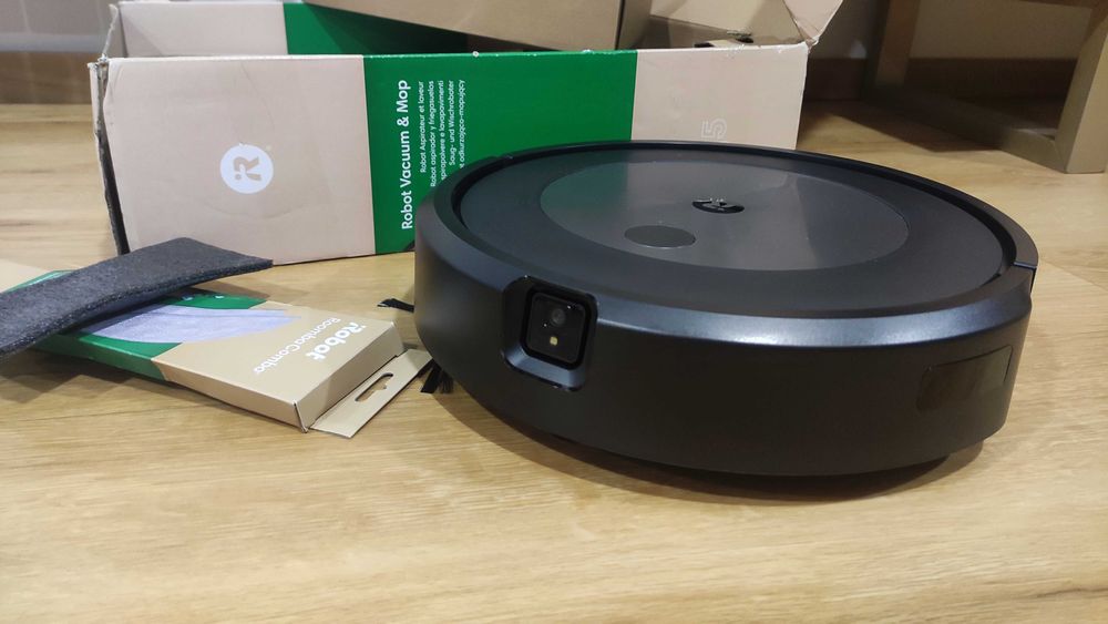 Aspirador Robô IROBOT Roomba Combo J5, Mopa, garantia