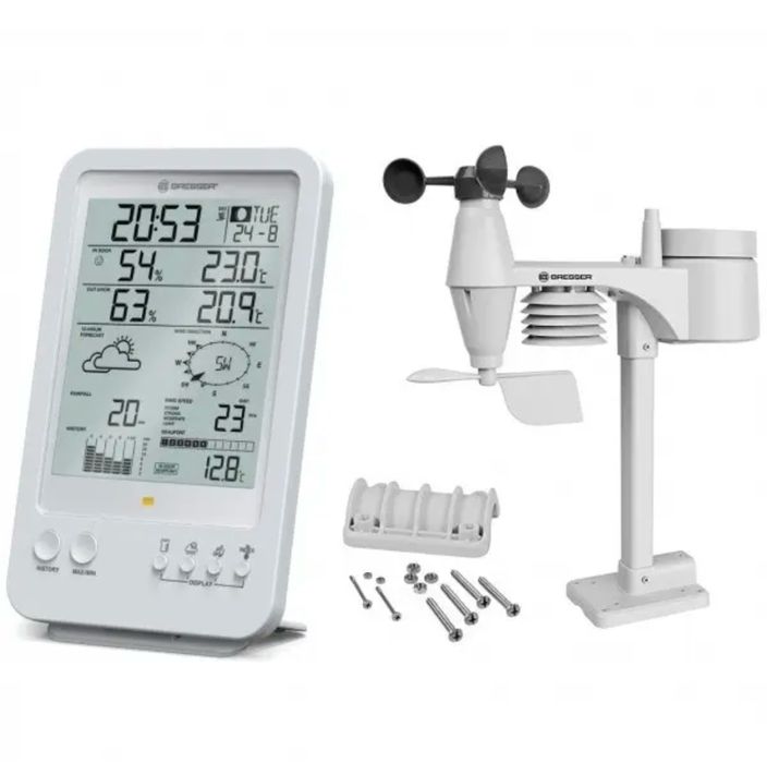 Метеостанція Bresser Weather Center 5-in-1 / метеостанция Германия 5в1