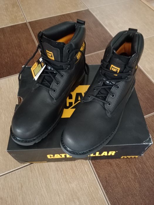 Buty męskie CATERPILLAR HOLTON S3 HRO SRC - czarny rozm. 45