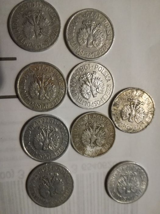 moneta 20gr 1973 prl bez z / mennicy oraz inne