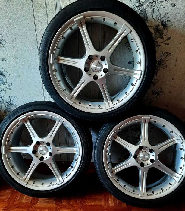 Литые титановые диски VOSSEN R19  5×112  ЕТ 35