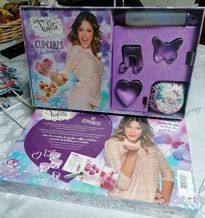 Conjunto Pastelaria "Violetta" (Novo e embalado)