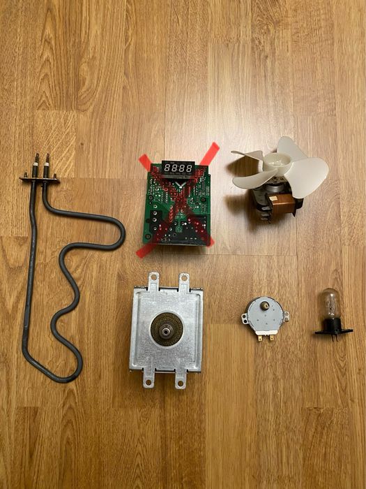 Запчасти  микроволновки SAMSUNG б/у