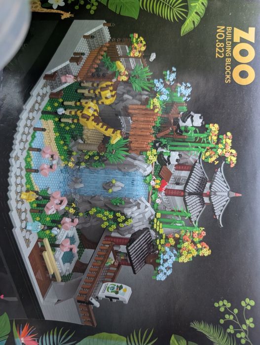 Конструктор лего zoo зоопарк lego blocks