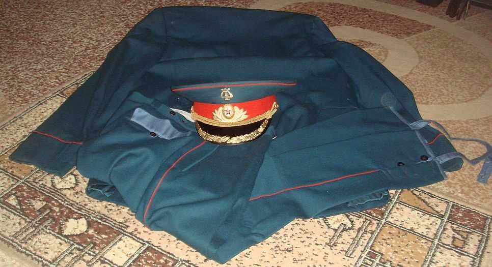 Парадная офицерская форма военного музыканта