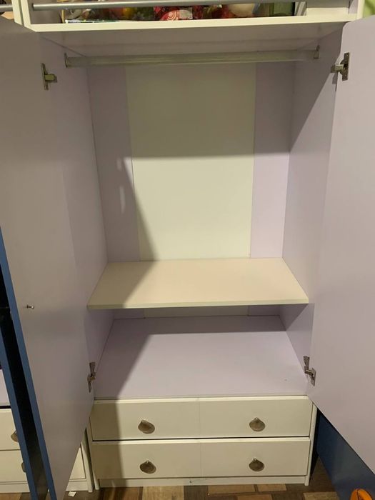 Шафа для одягу, 2 шт, ідентичні, можна роздільно.