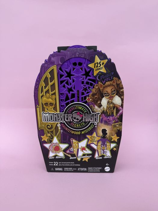 Жахо-секрети Клодін Monster High Skulltimate Secrets Clawdeen Wolf