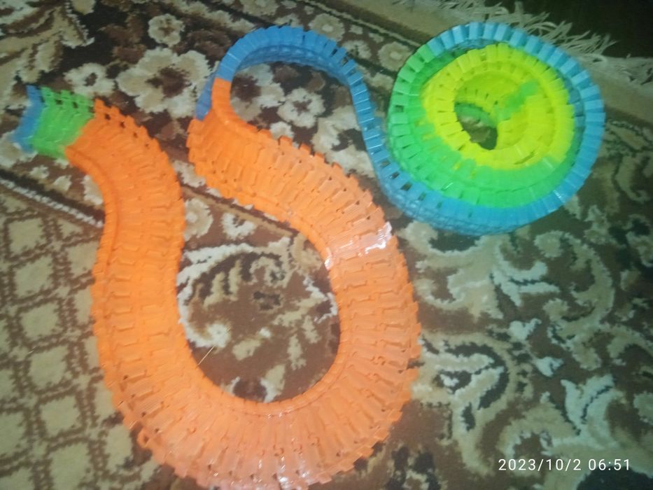 Игрушка для ванной и трек без машинки.