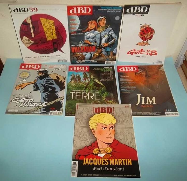 dBD - Várias Revistas banda desenhada incluindo Hors-Série