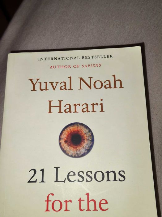 Livro 21 Lessons for the 21st Century" (21 Lições para o Século XXI)