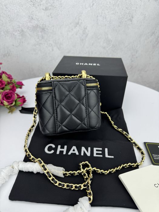 Сумка Chanel Mini чорна, біла