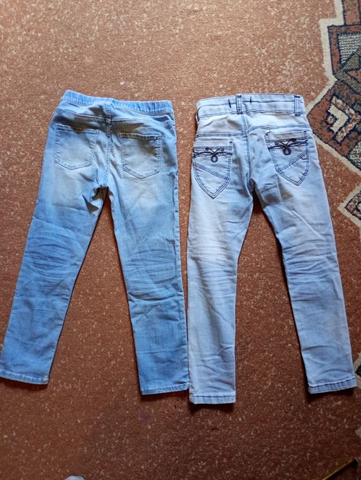 Джинси 2 пари для дівчинки 5-7 років