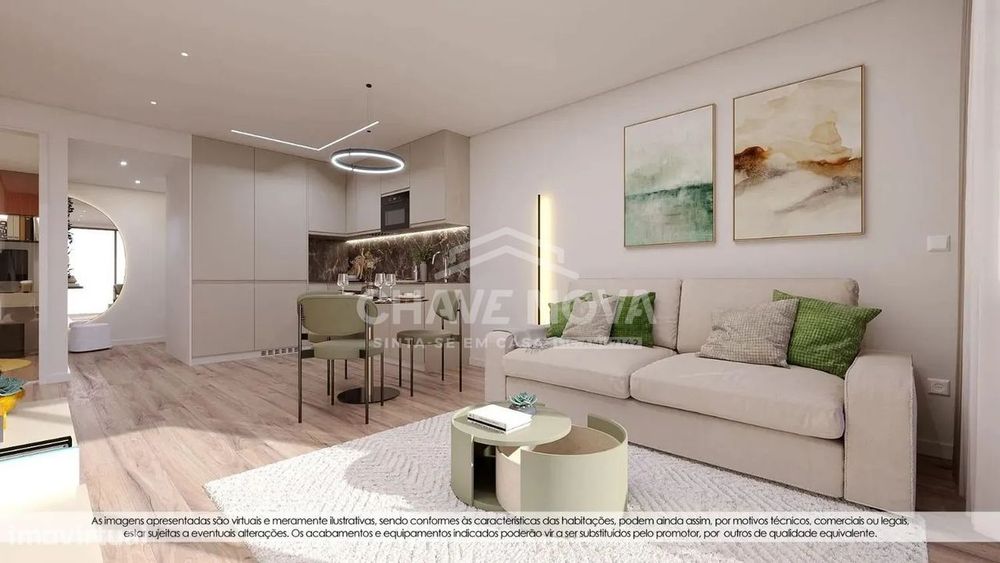 T1 Novo c/ Lugar de Garagem em Oliveira do Douro