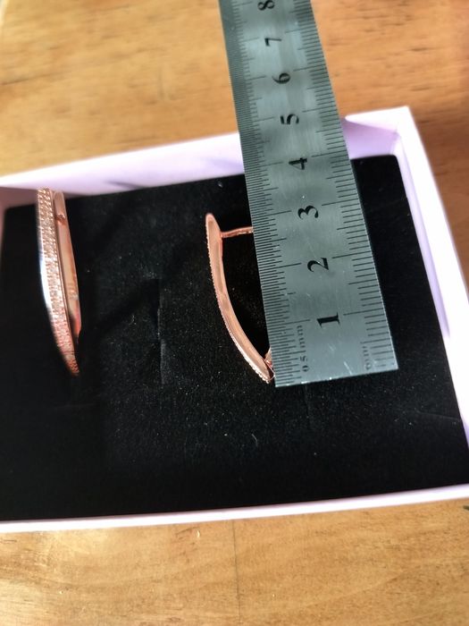 Серьги медецинское золото