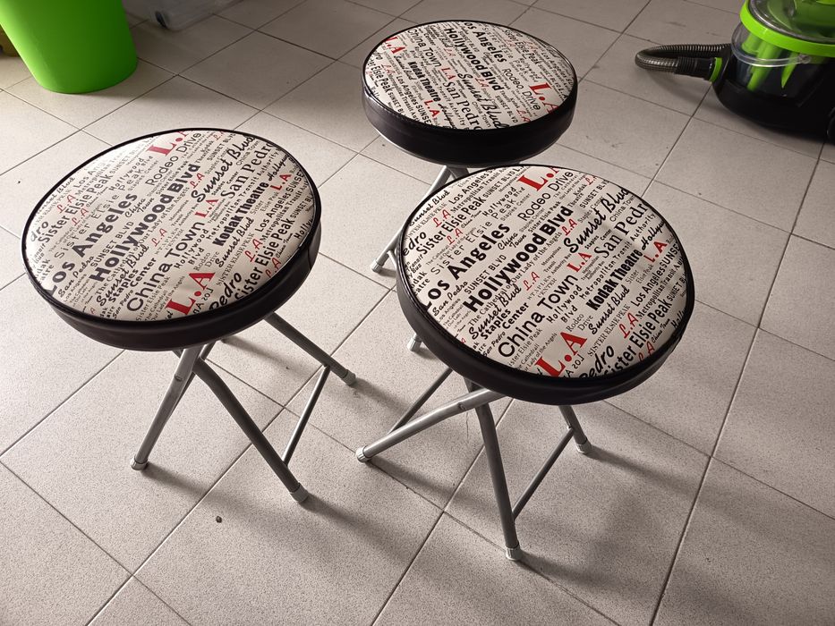 3 bancos cozinha / escritório
