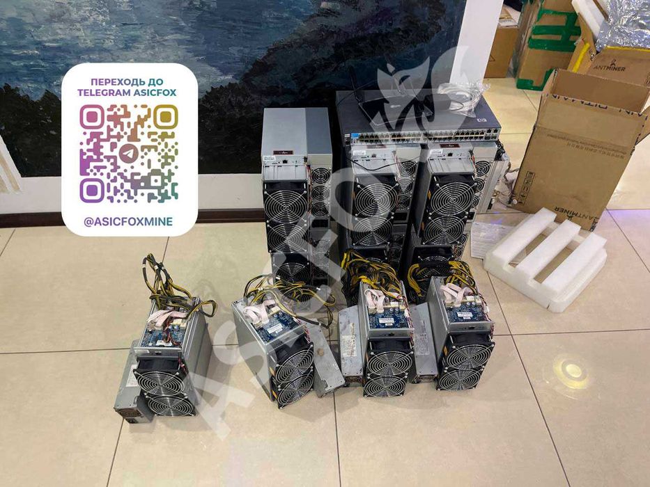Великий розпродаж! Antminer T19 S19 S19 Pro Z15 S21 L7 асіки в Києві