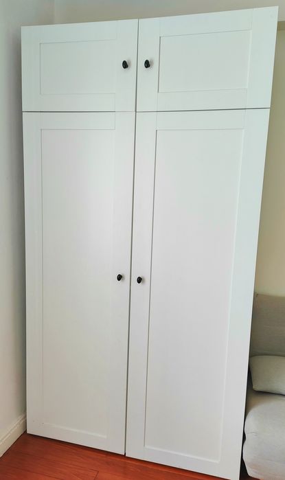 Roupeiro IKEA PLATSA c/2portas 120x57x221cm, em bom estado