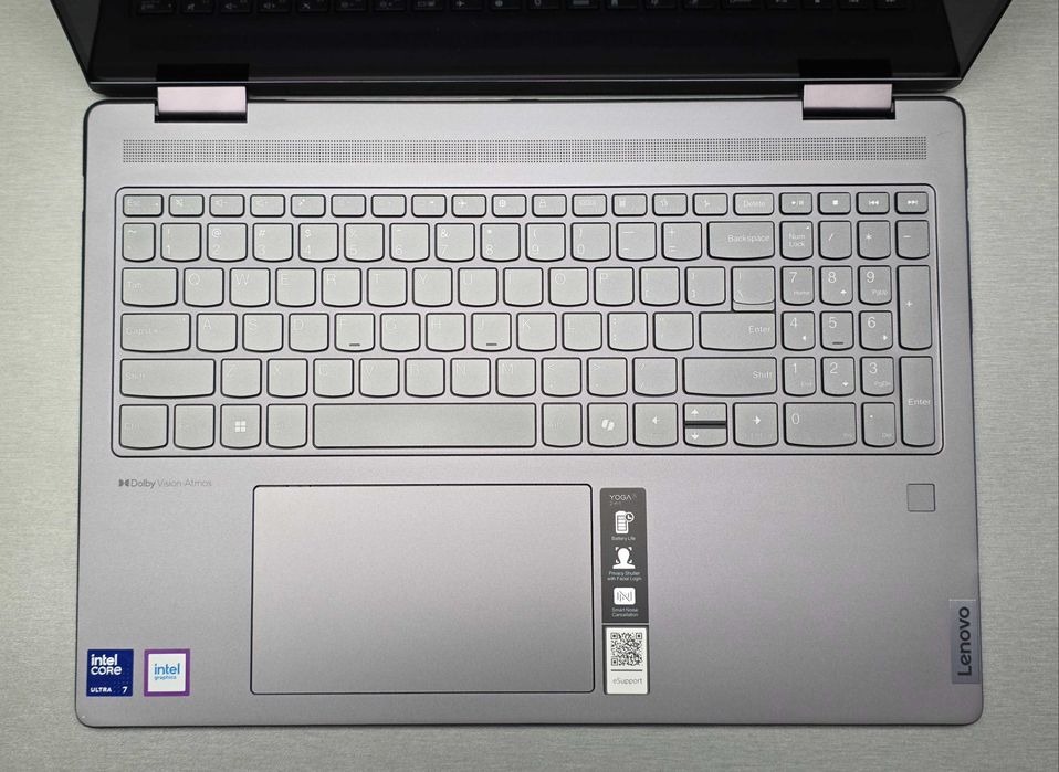 Lenovo Yoga 7 2-in-1 16IML9 / Ultra 7 155U / 16GB / 256GB NVMe / 16" WUXGA Touch / Arc Graphics / 2025 / 6 - 12 часов работы