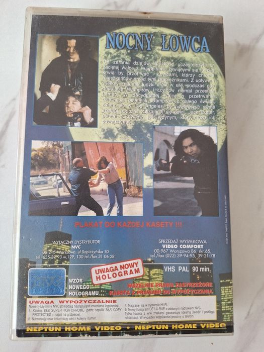 Nocny Łowca vhs Neptun