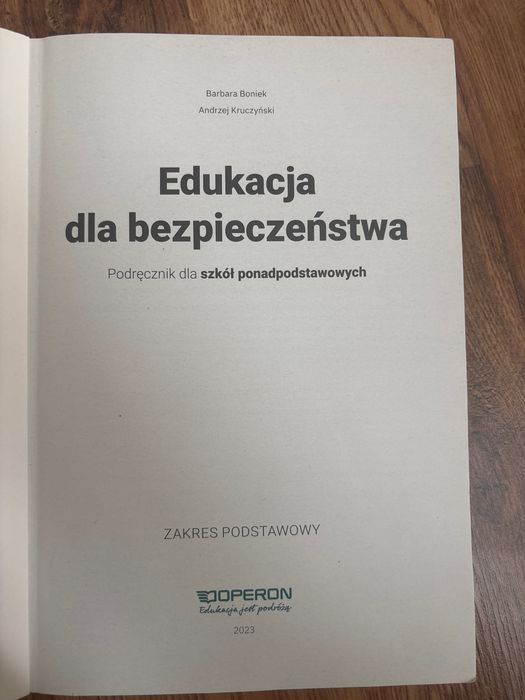 Podrecznik edb podstawa  operon