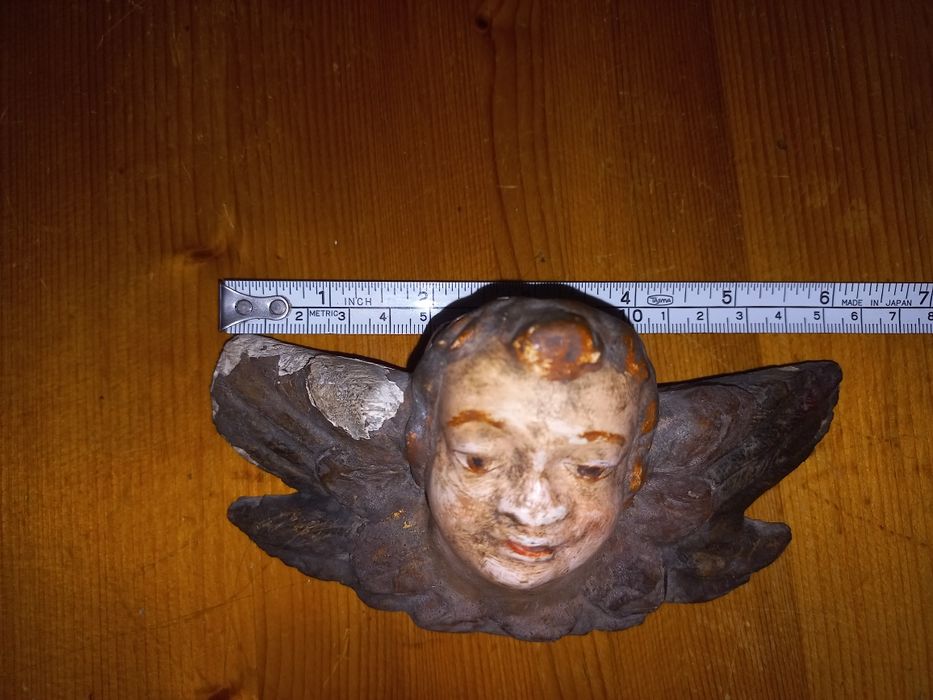 Cara anjo talha madeira