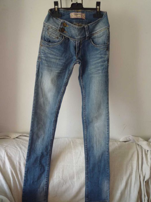 Calças de Ganga Pull&Bear nº 34 Novas