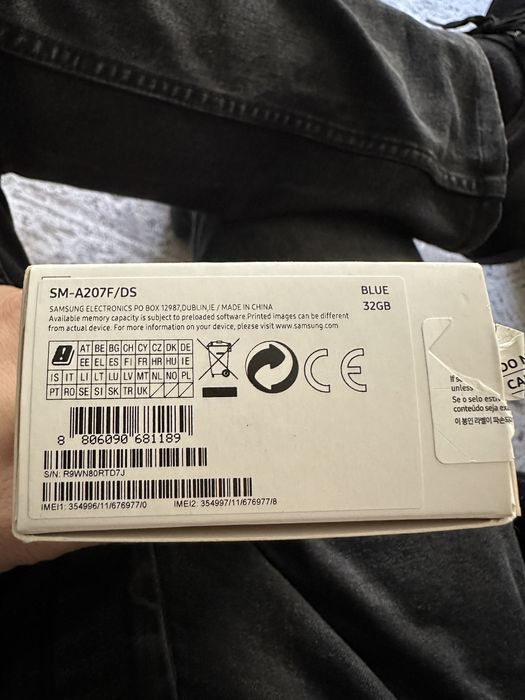 Samsung A20 azul 32gb como novo