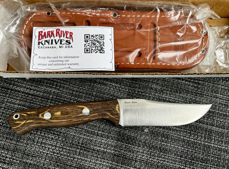 Nóż Bark River Ext 2 LT Hunter CPM 3 V Bog Oak