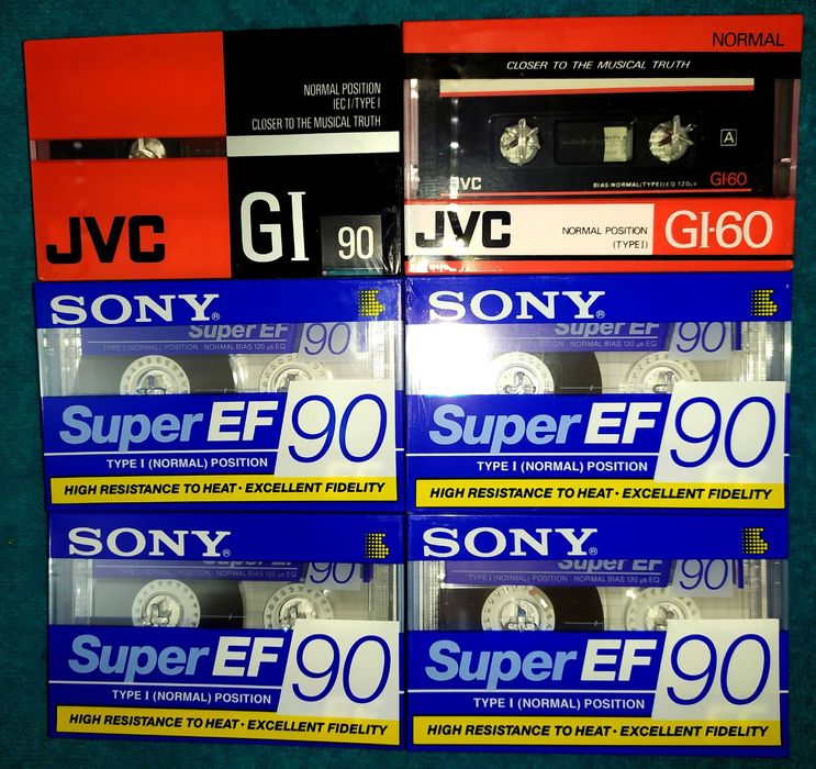 Аудіокасети SONY. JVS  нові 250 грн 1 шт. будь яка