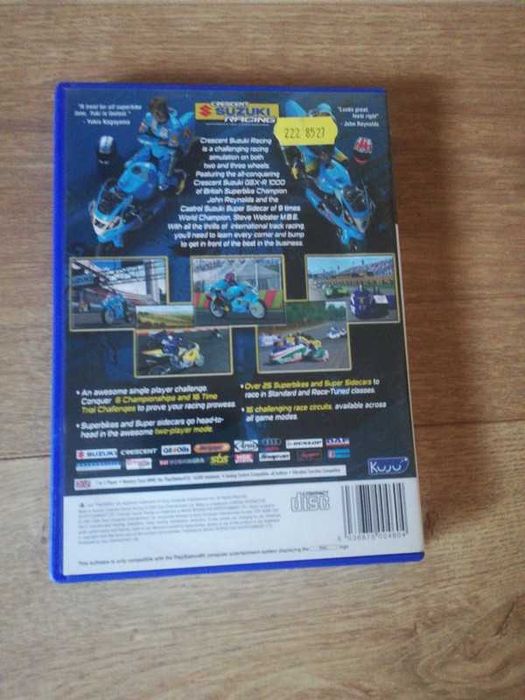 Jogo Crescent Suzuki Racing para PS2