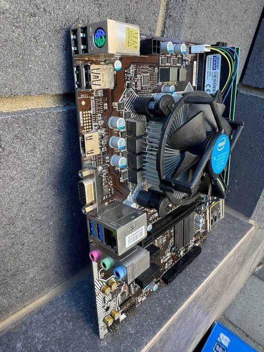 Комплект Материнська Плата MSI H110M PRO-VH + Intel G4620 + 16GB DDR4