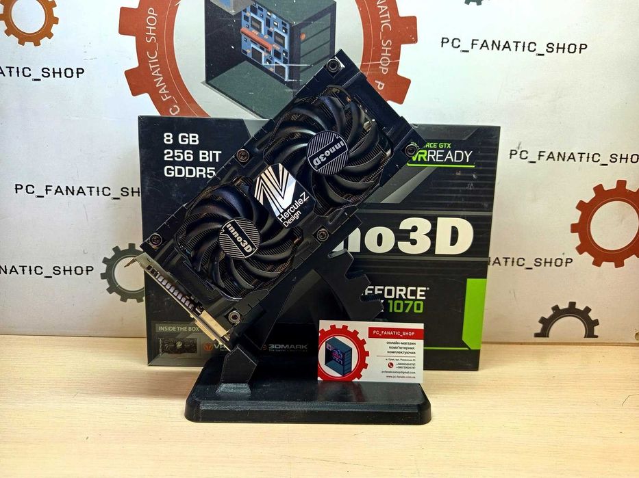 inno3d gtx 1070 - купить комплектующие для ПК - Цена на OLX.ua