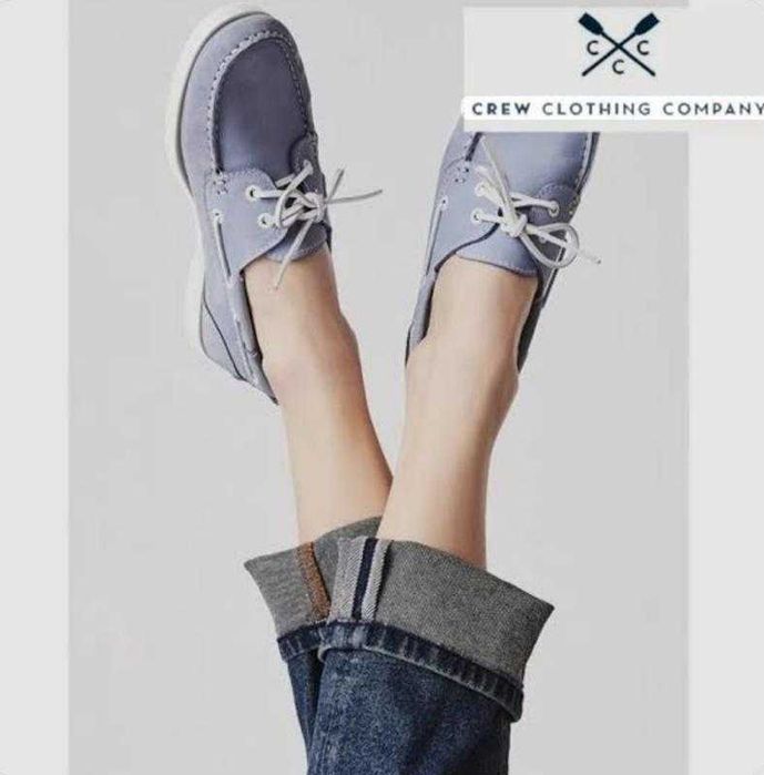 кожаные топсайдеры Crew Clothing Company / 39р