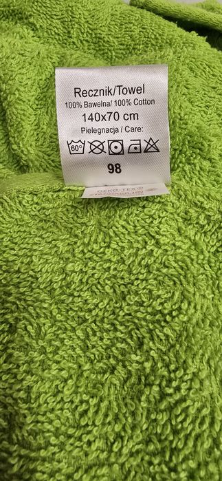 Ręczniki kąpielowe bawełniane.