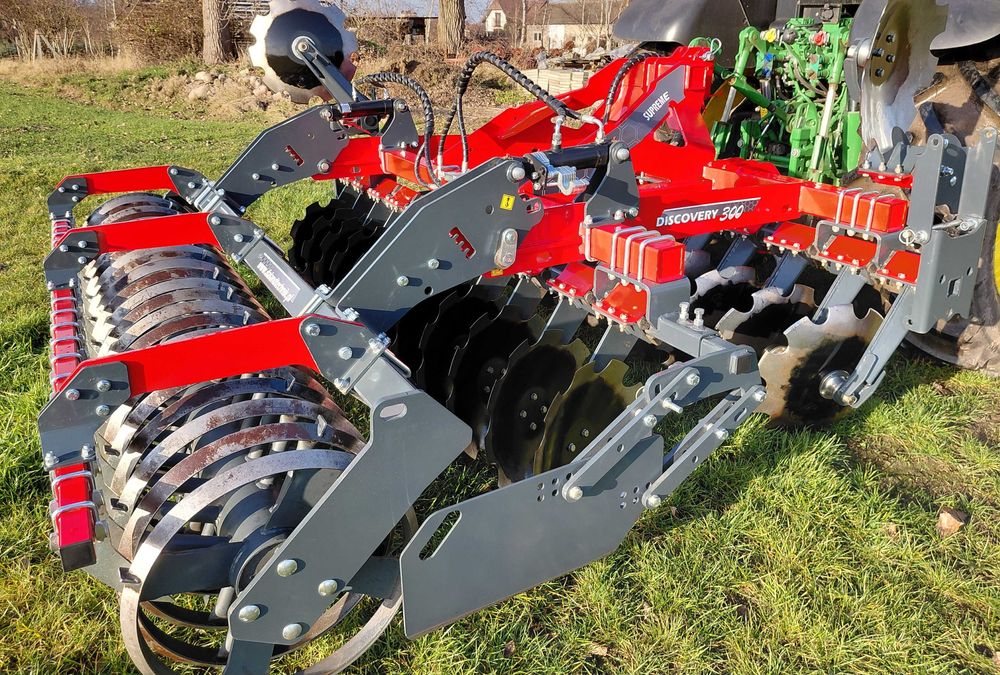 Brona talerzowa 3m, wał daszkowy, cena brutto, faktura vat