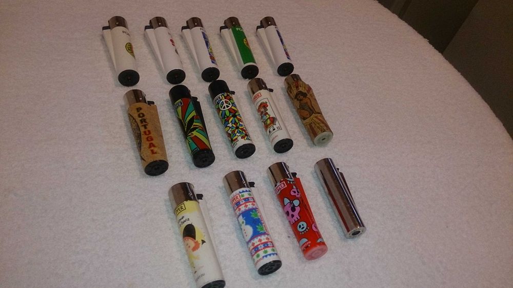 14 isqueiros clipper