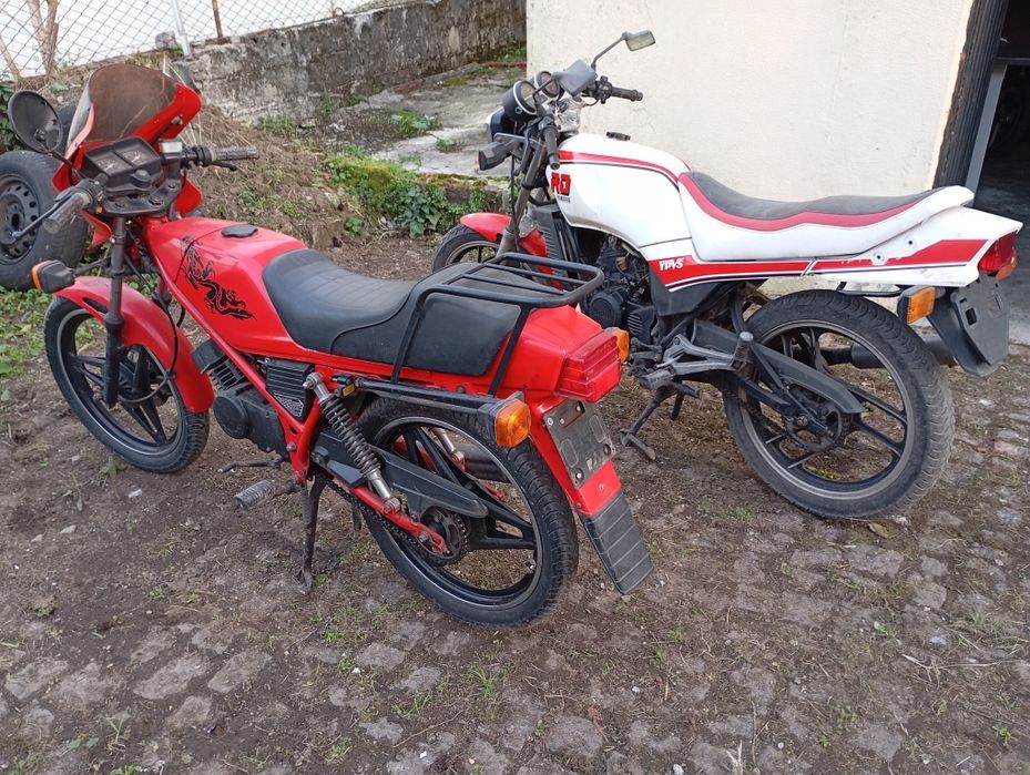 Yamaha 125 RD. (doc suíços)