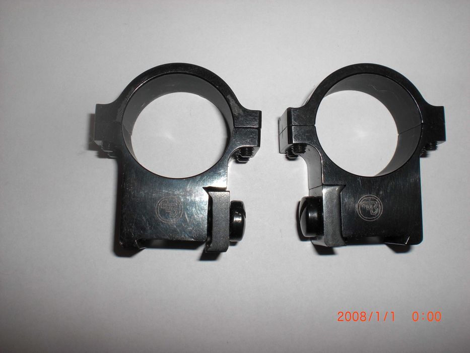 Montaż dwie obejmy do CZ 527  25mm